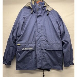 PROPPER FOUL WEATHER II GORE TEX PARKA With Fleece Liner MEN'S Large COAST GUARD